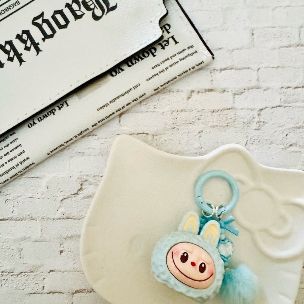 Blue Kawaii Keychain